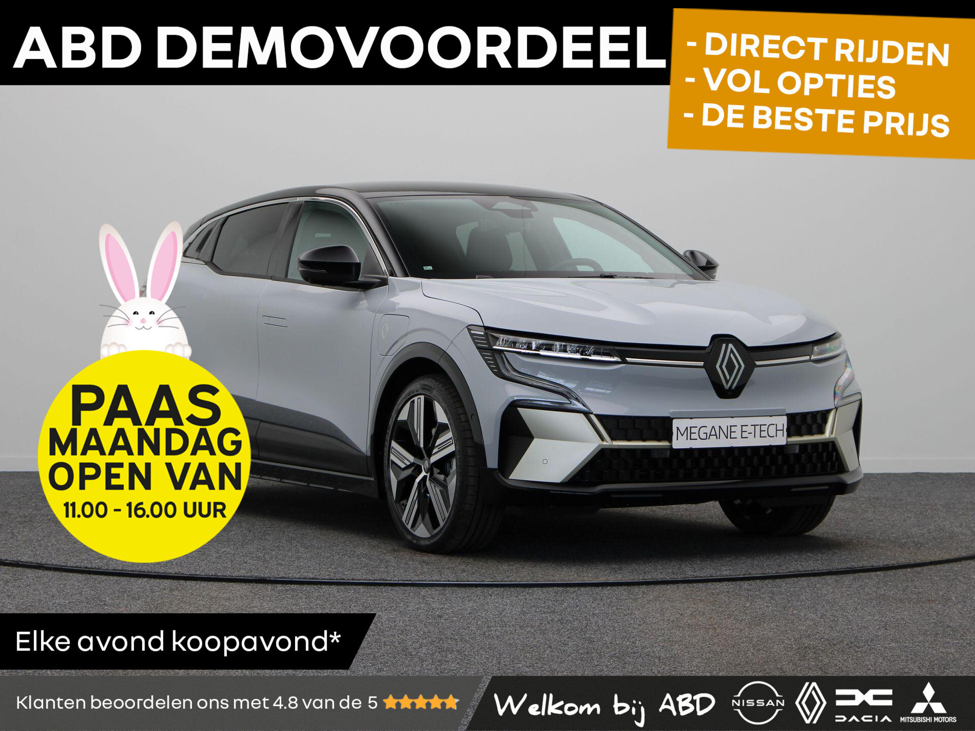 Renault Megane E-Tech 220pk comfort range iconic 60 kWh