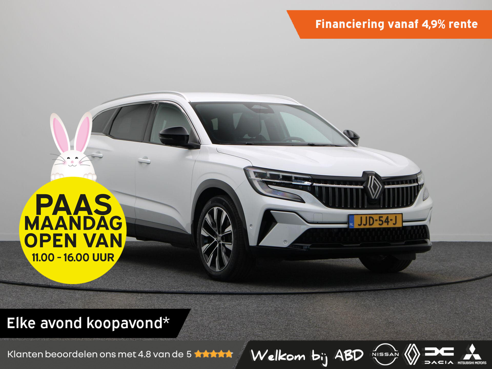 Renault Espace E-Tech full hybrid 200 techno 7p.