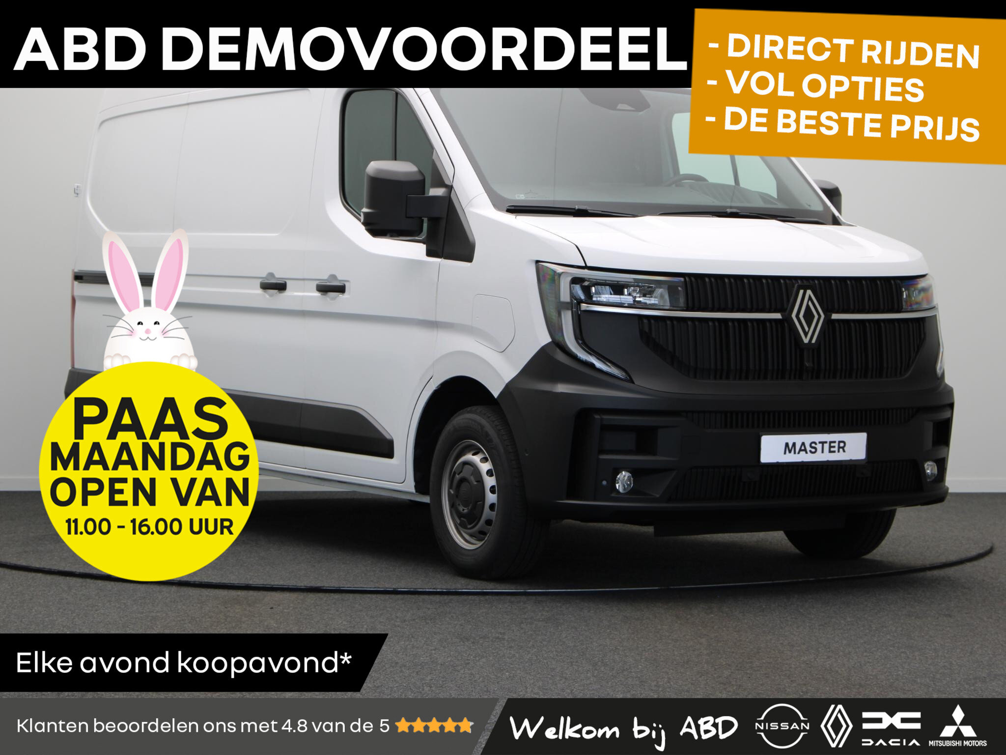 Renault Master E-Tech T35 L2H2 Advance long range 87 kWh