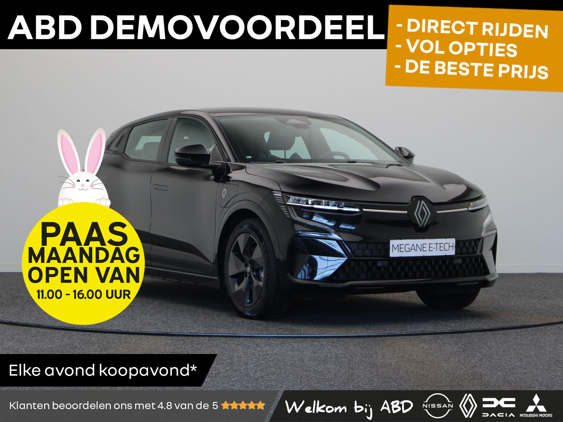 Renault Megane E-Tech comfort range Evolution 130pk 60 kWh