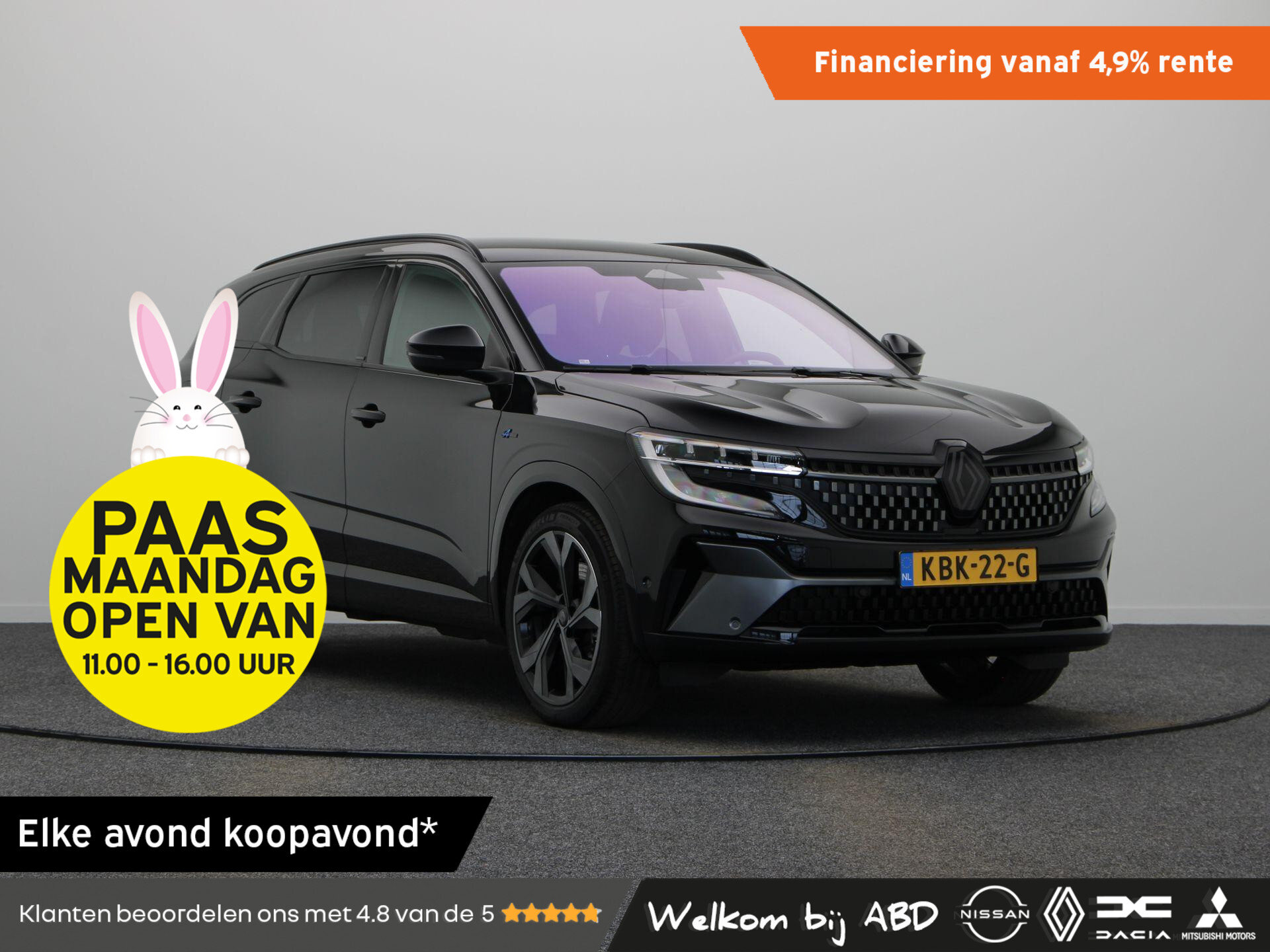 Renault Espace E-Tech full hybrid 200 esprit Alpine 7p.