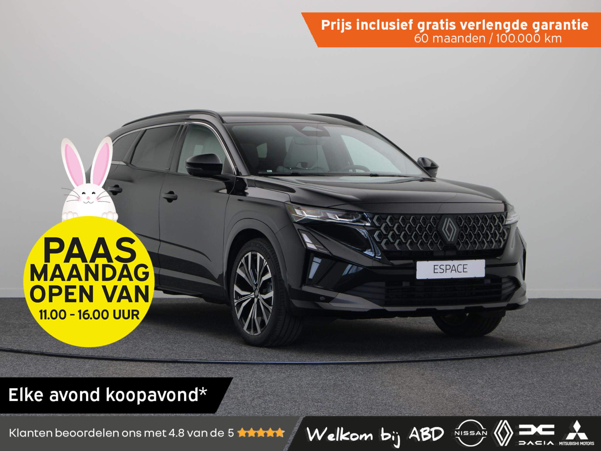 Renault Espace E-Tech full hybrid 200pk iconic 7p.