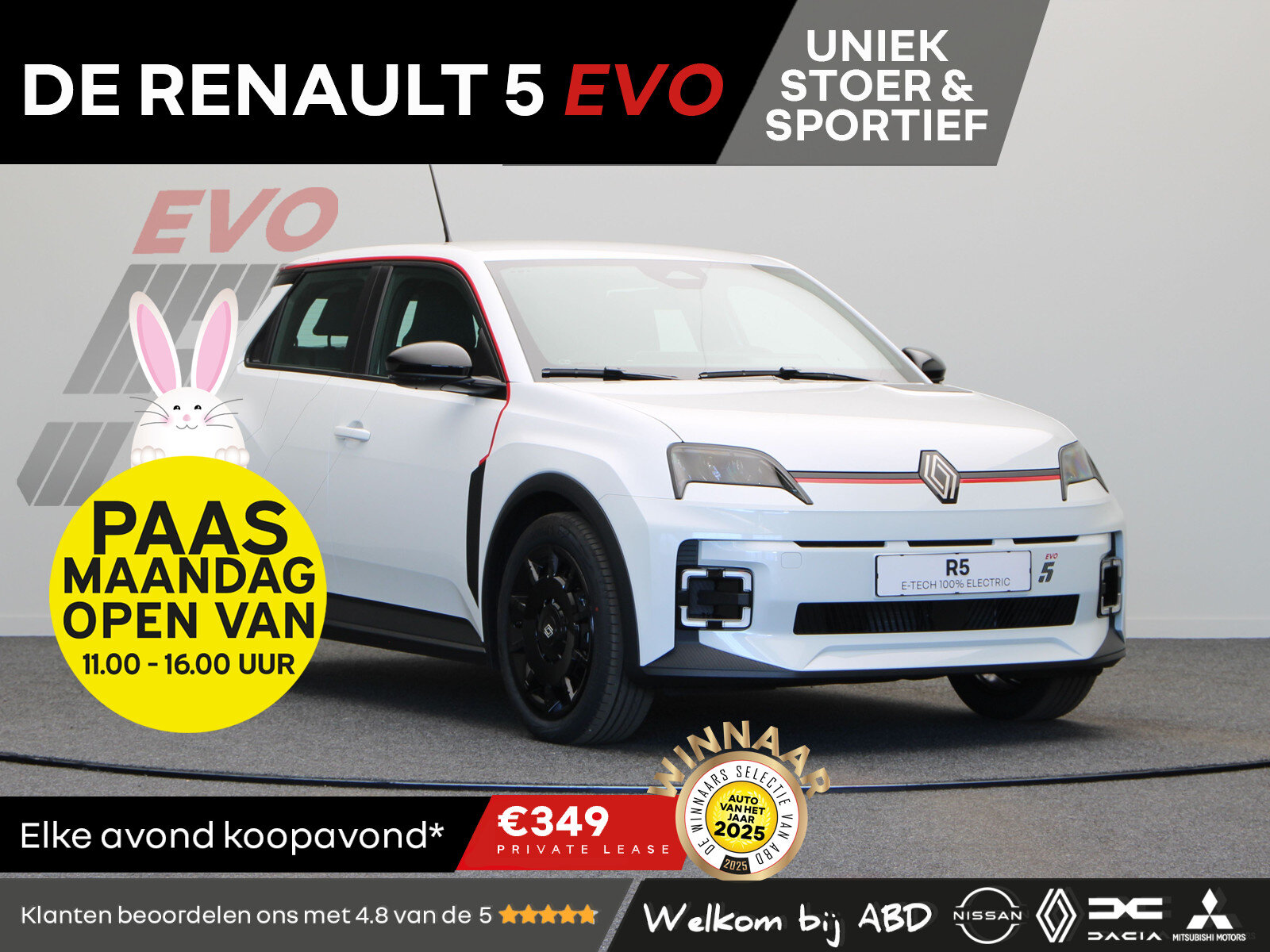 Renault 5 EVO Urban Range 120pk 40 kWh