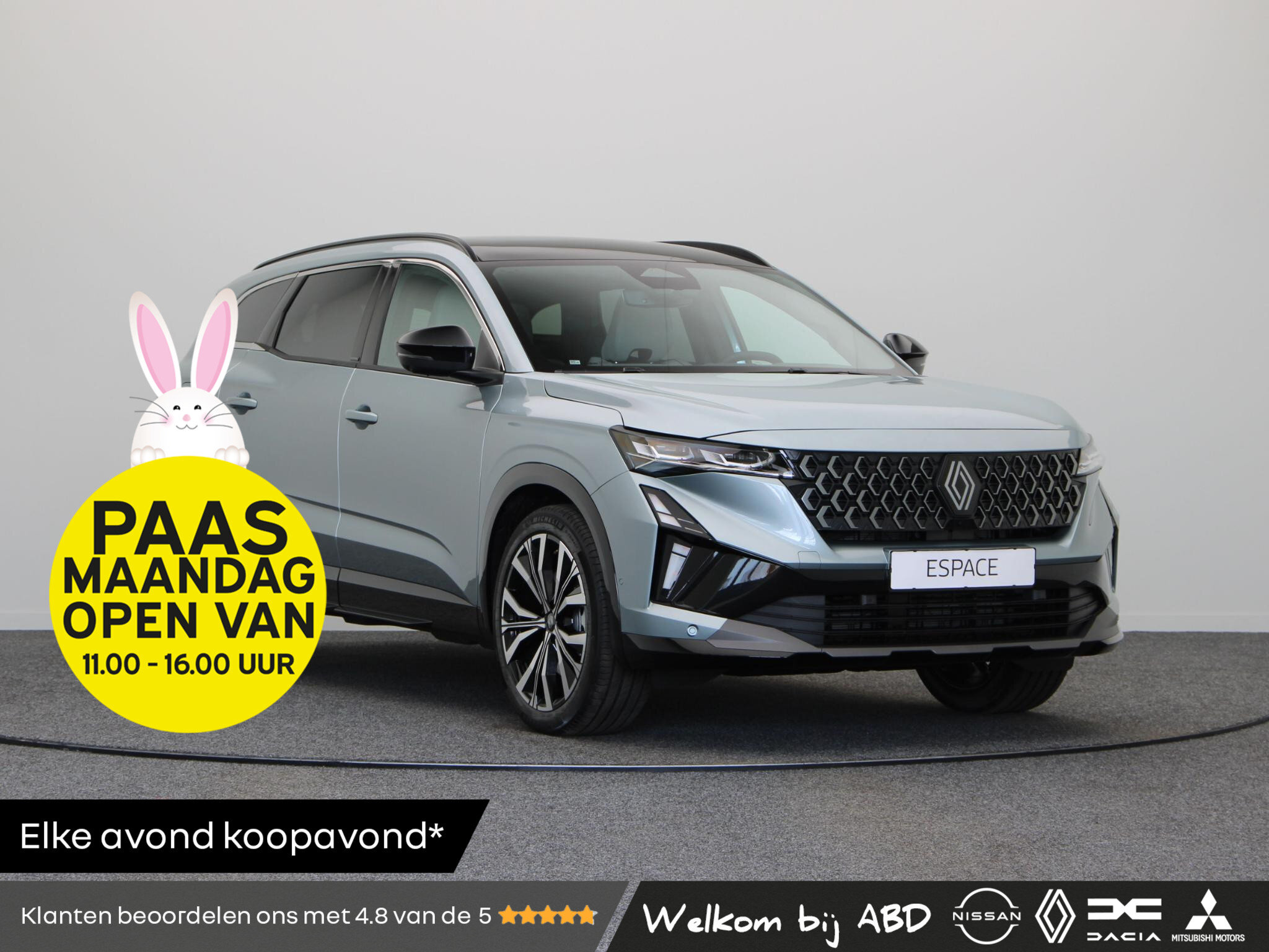 Renault Espace E-Tech full hybrid 200pk iconic 7p.