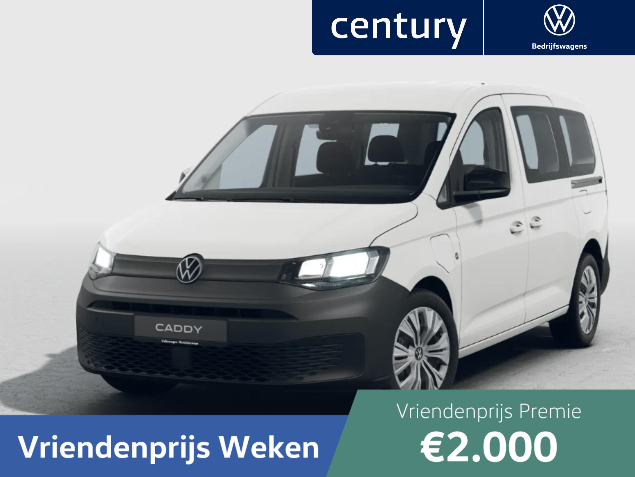 Volkswagen Bedrijfswagens Caddy Kombi Maxi 1.5 eHybrid EU6 85 kW (115 pk) 2970 mm