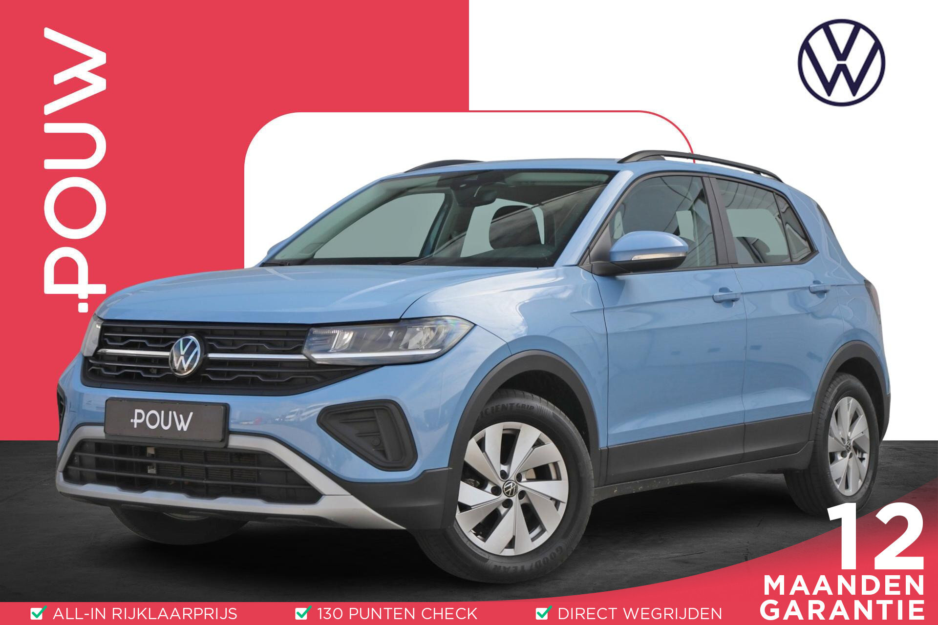 Volkswagen T-Cross 1.0 TSI 95pk Life