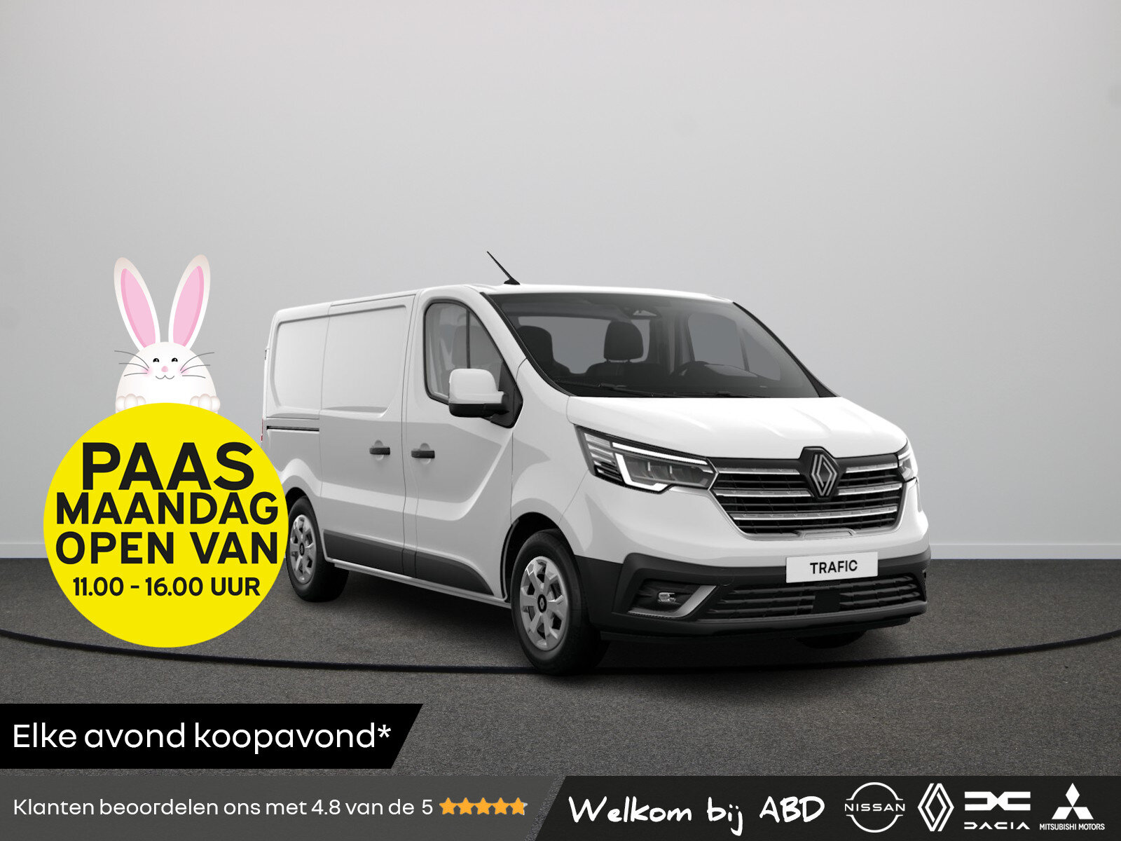 Renault Trafic Gesloten Bestel L1H1 E-TECH Electric 120 1AT Advance