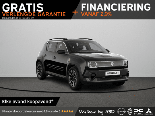 Renault 4 Iconic Comfort range