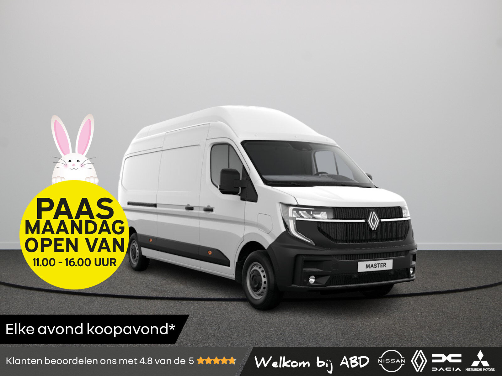 Renault Master Gesloten Bestel L3H3 T35 E-TECH Electric 140 Long Range 1AT Advance | Perfect voor koeriers |