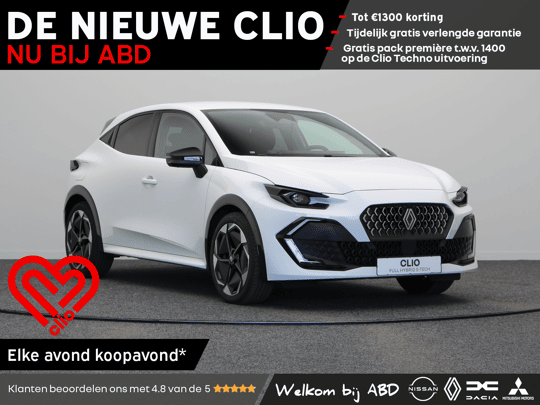 Renault Clio Techno Full hybrid