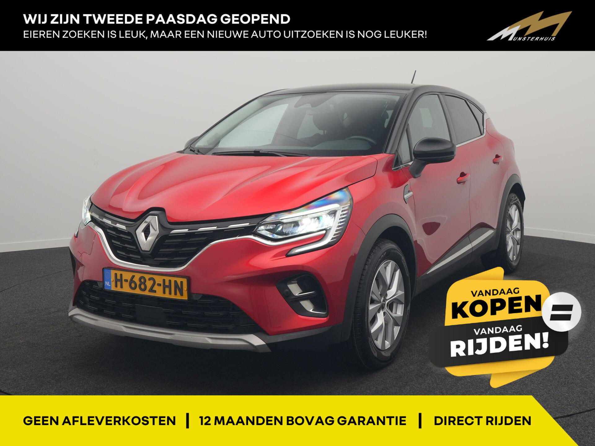 Renault Captur TCe 100 Intens - Occasion Lease vanaf €804 p/m