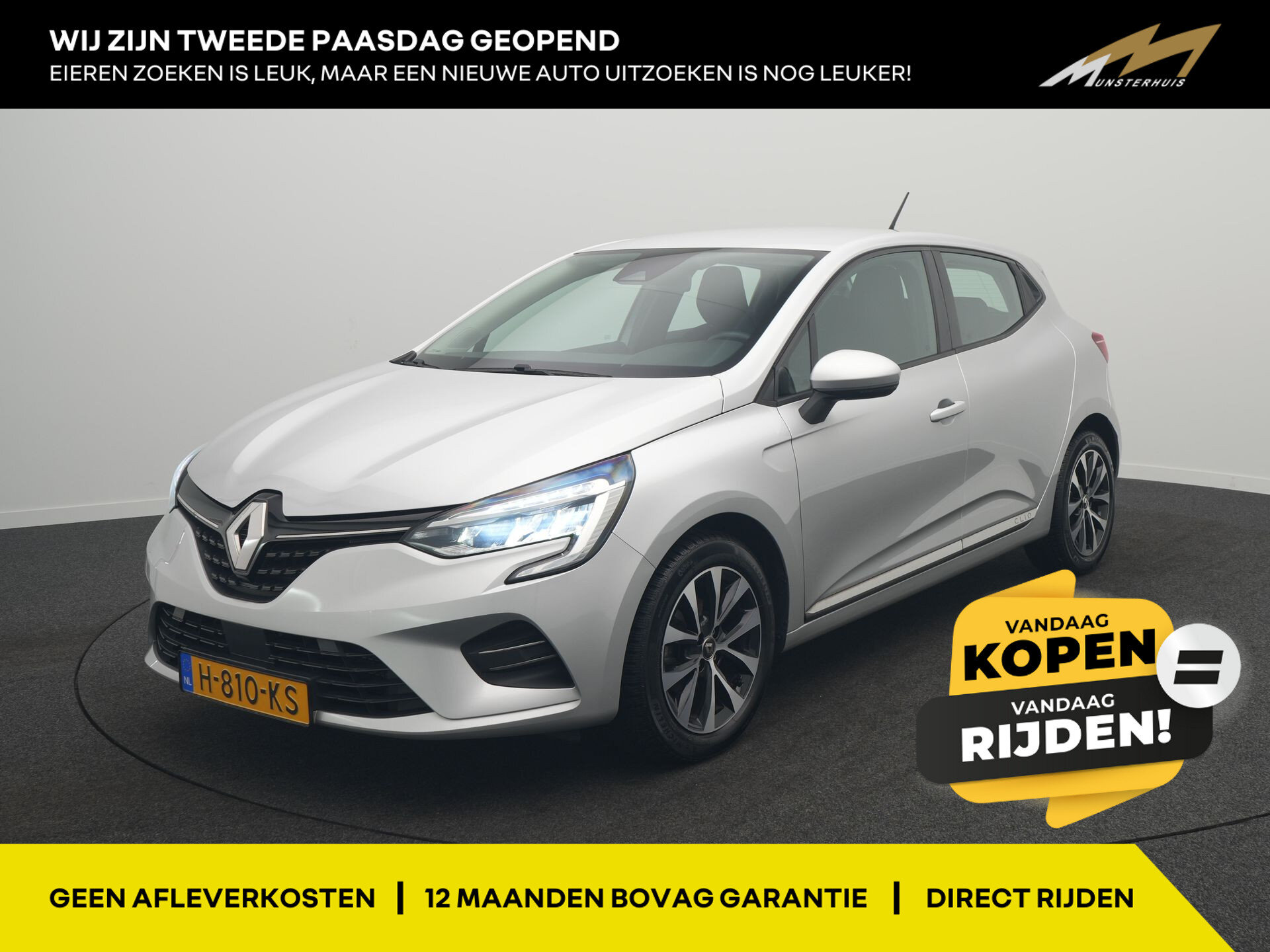 Renault Clio TCe 100 Zen - Occasion Lease vanaf €419 p/m