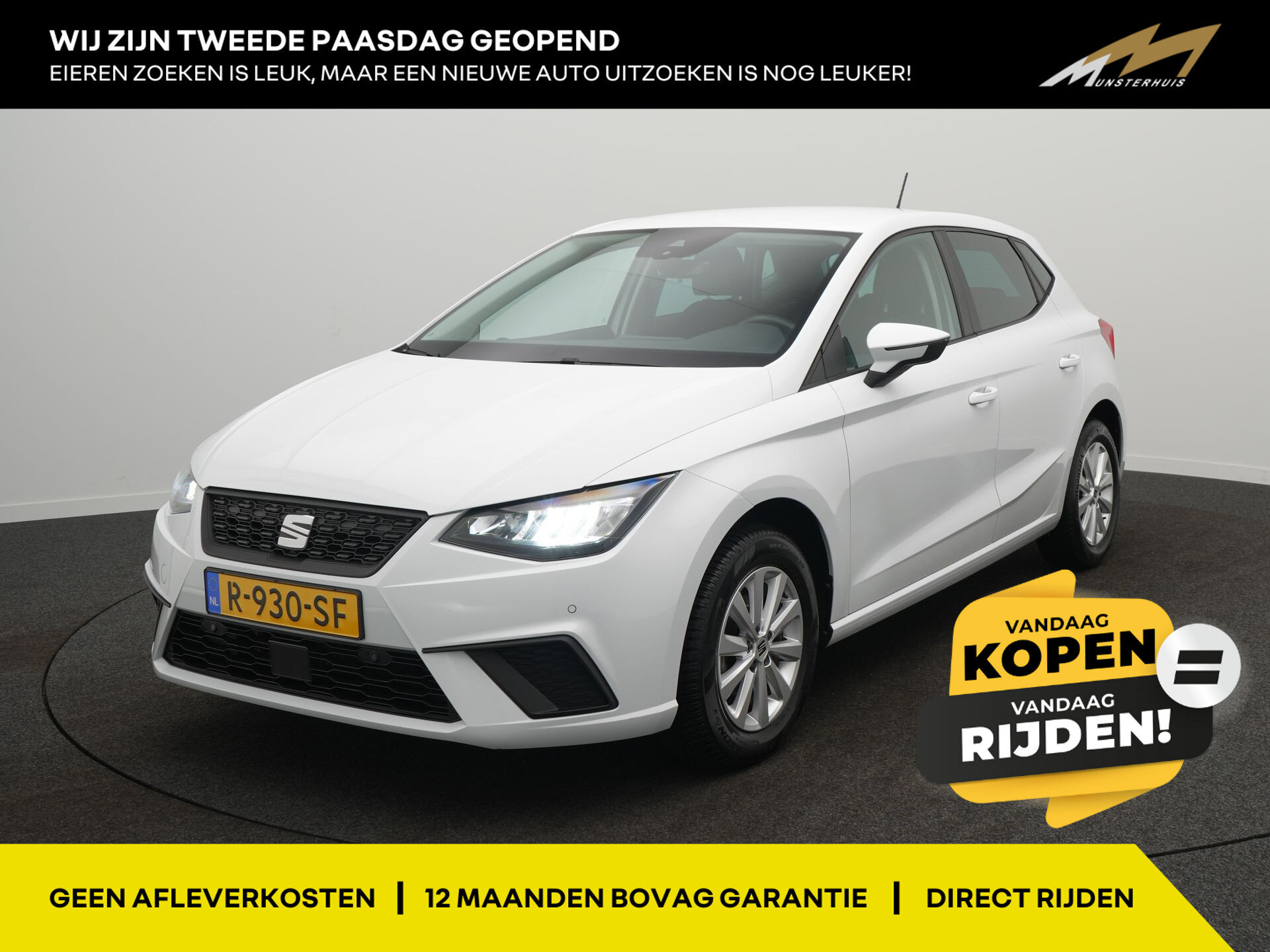 SEAT Ibiza 1.0 EcoTSI Style Business Connect - Occasion Lease vanaf €384 p/m