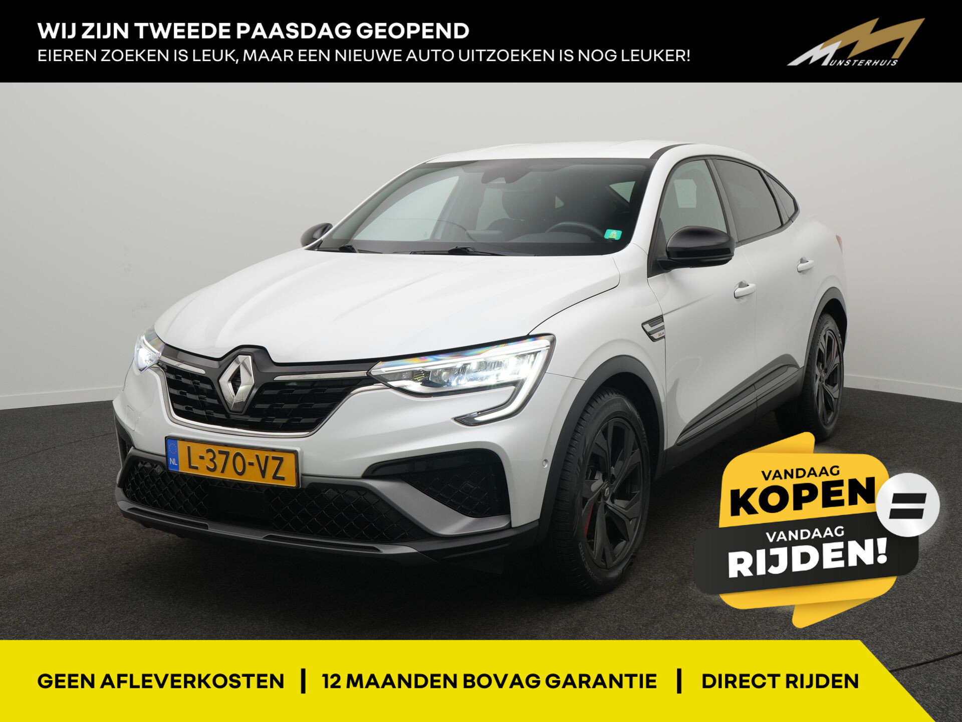 Renault Arkana 1.6 E-Tech Hybrid 145 R.S. Line - Occasion Lease vanaf €654 p/m