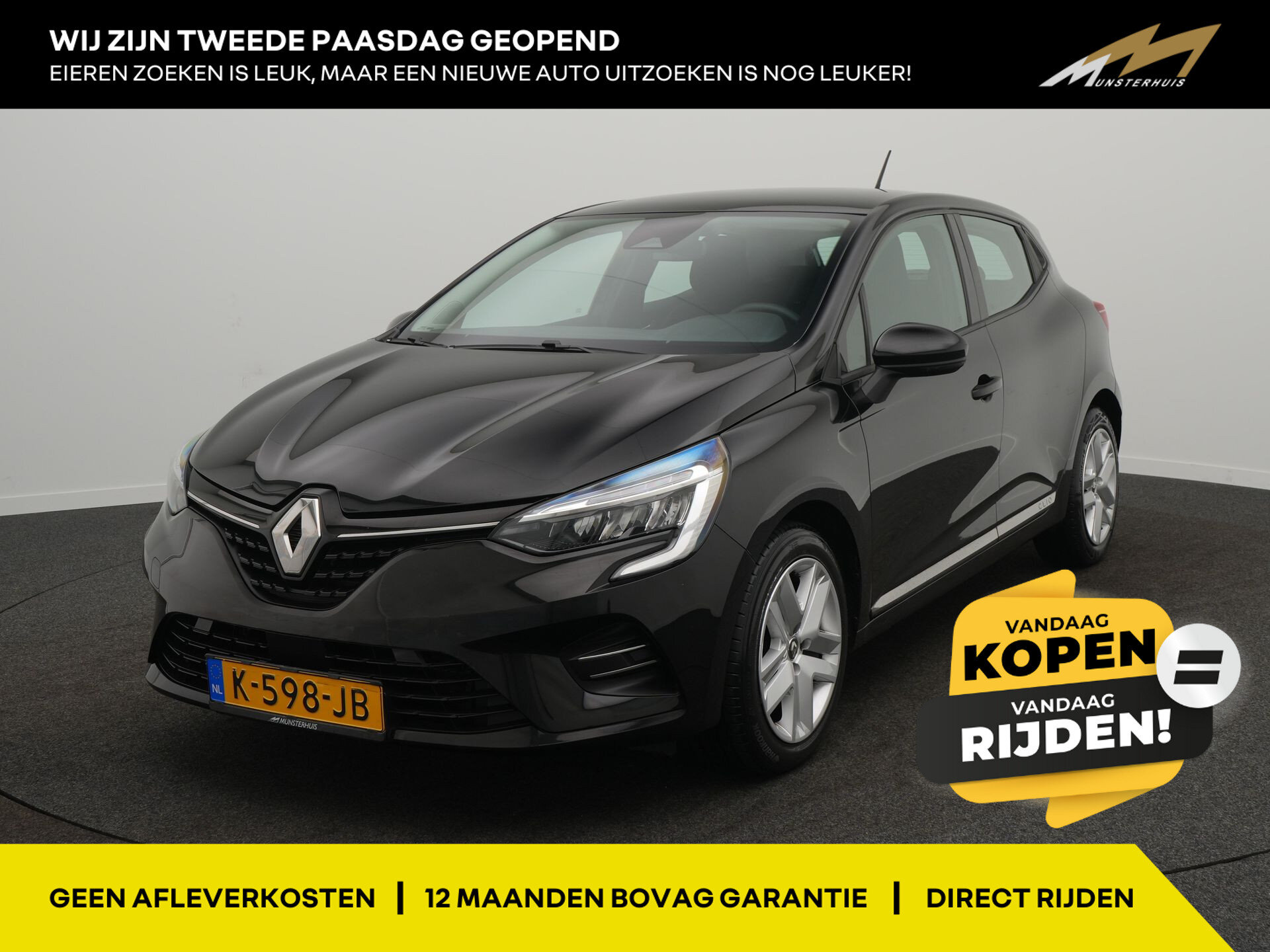 Renault Clio TCe 100 Zen - Occasion Lease vanaf €419 p/m