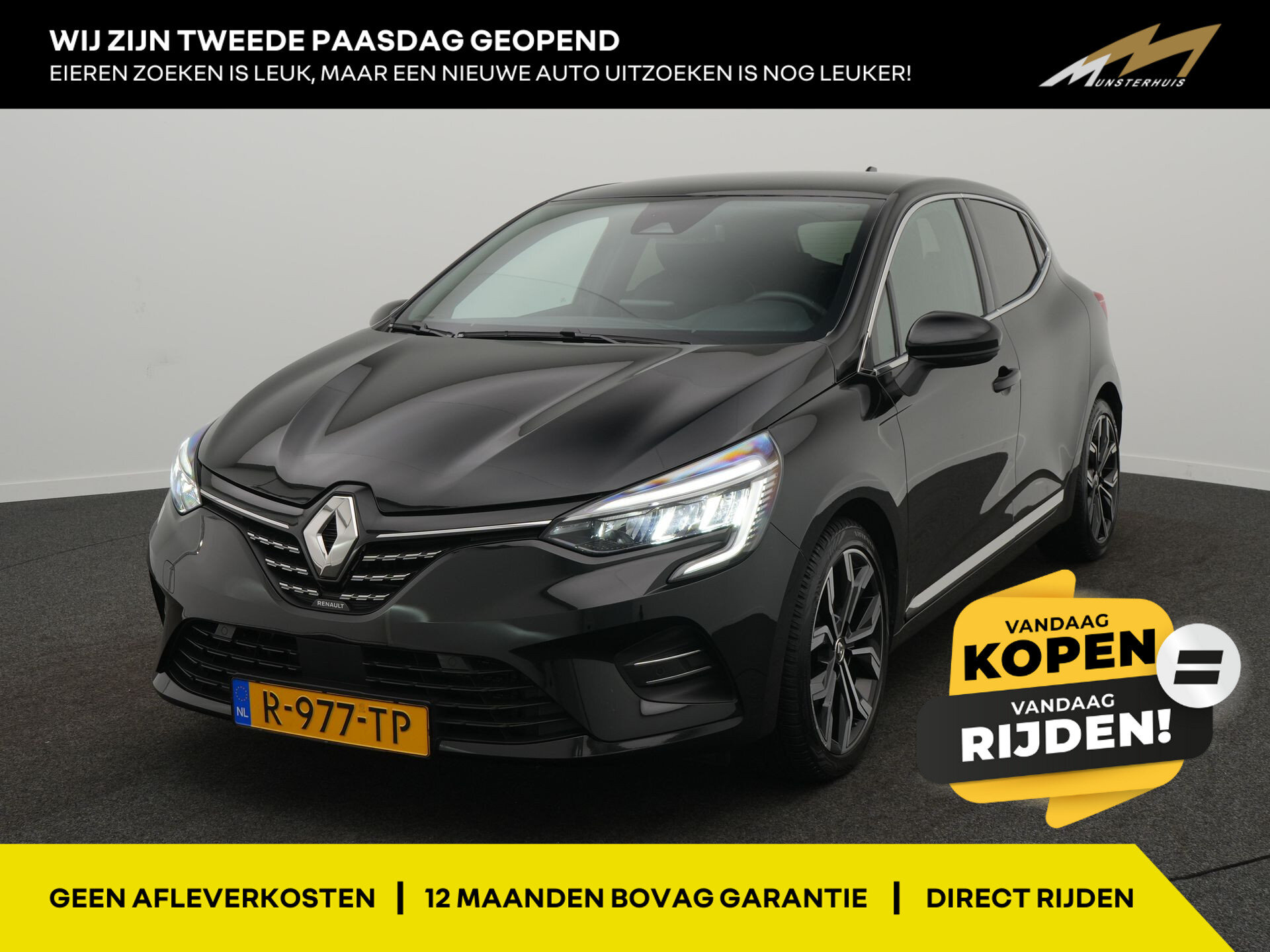 Renault Clio 1.6 E-Tech Hybrid 145 Techno - Occasion Lease vanaf €424 p/m