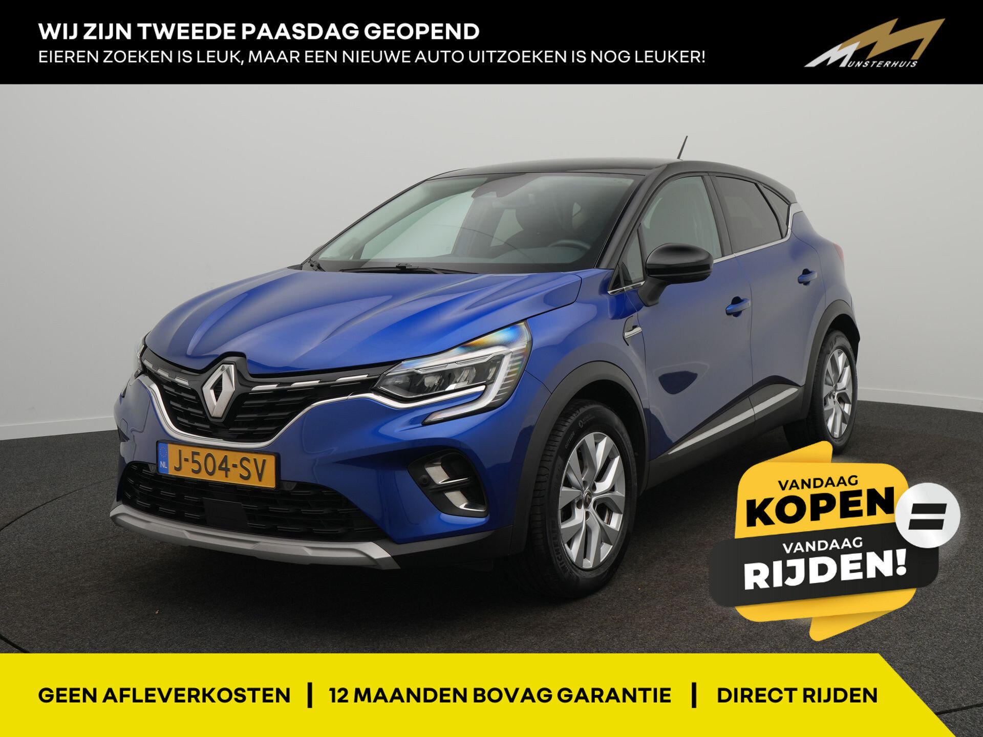 Renault Captur TCe 100 Intens - Occasion Lease vanaf €539 p/m