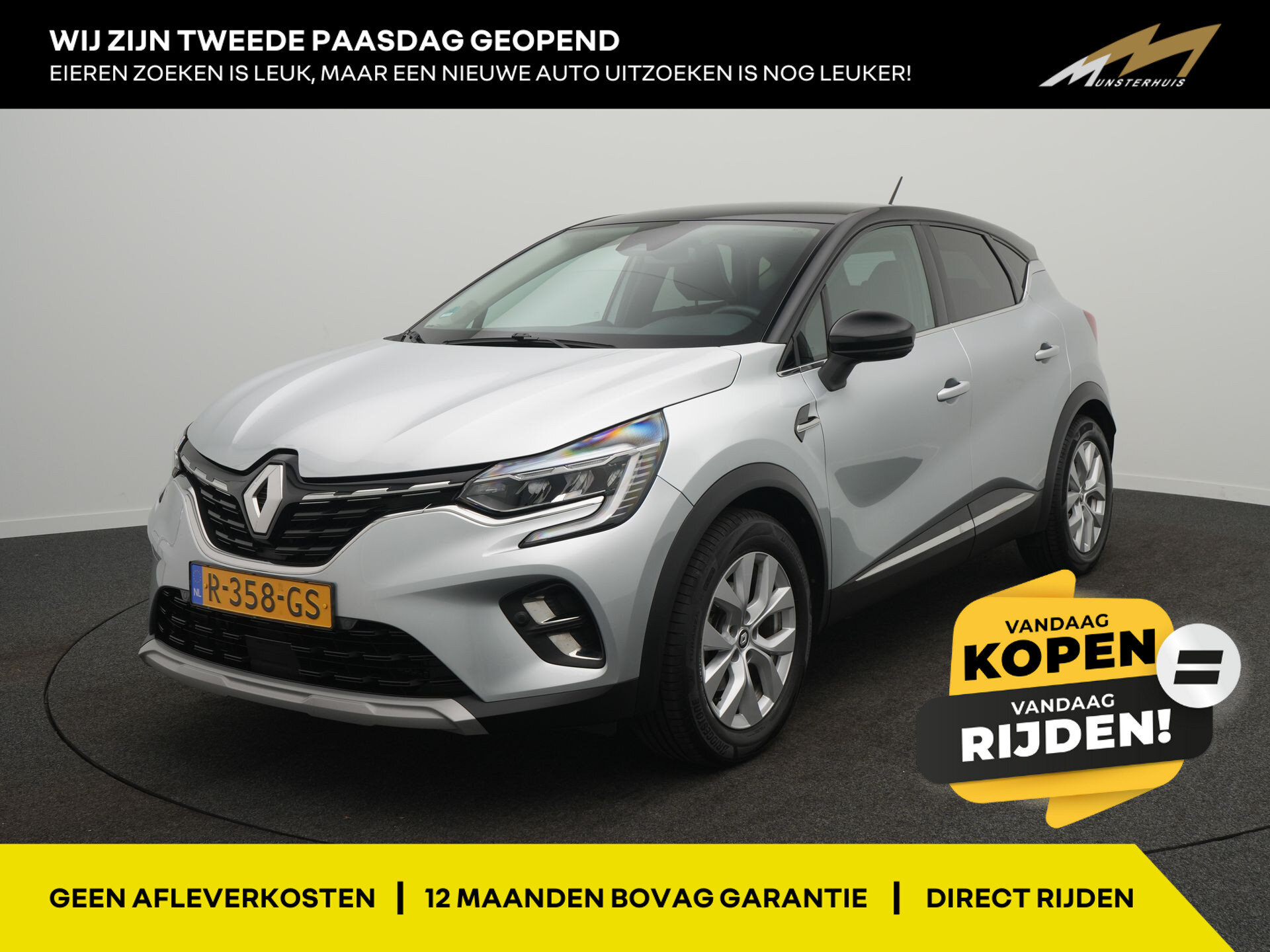 Renault Captur 1.6 E-Tech Full Hybrid 145 Intens - Occasional Lease vanaf €519 p/m
