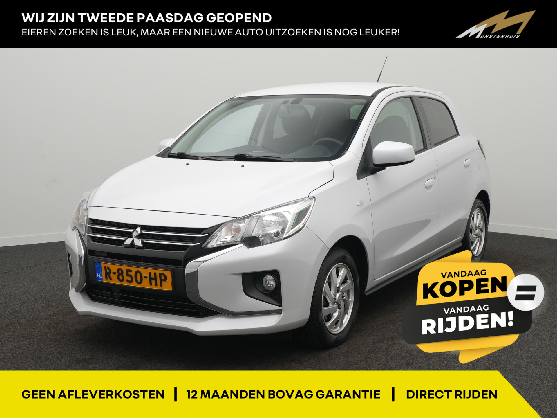 Mitsubishi Space Star 1.2 Dynamic - Occasional Lease vanaf €444 p/m