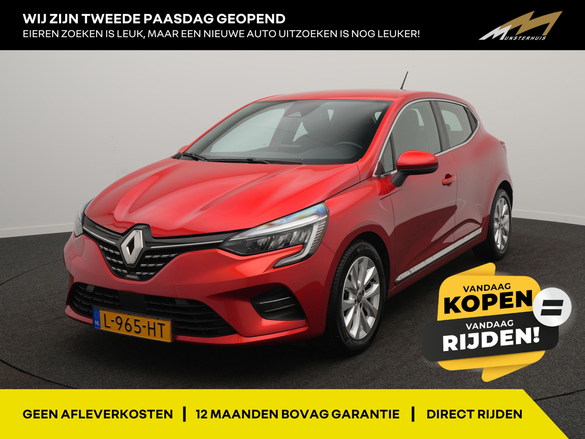 Renault Clio TCe 90 Intens - Occasion Lease vanaf €349 p/m