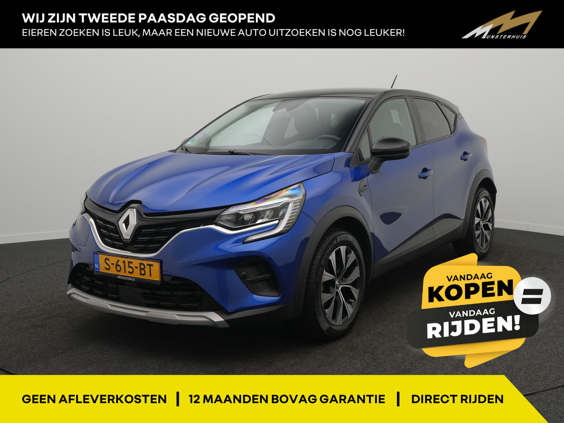 Renault Captur TCe 90 Evolution - Occasion Lease vanaf €399 p/m
