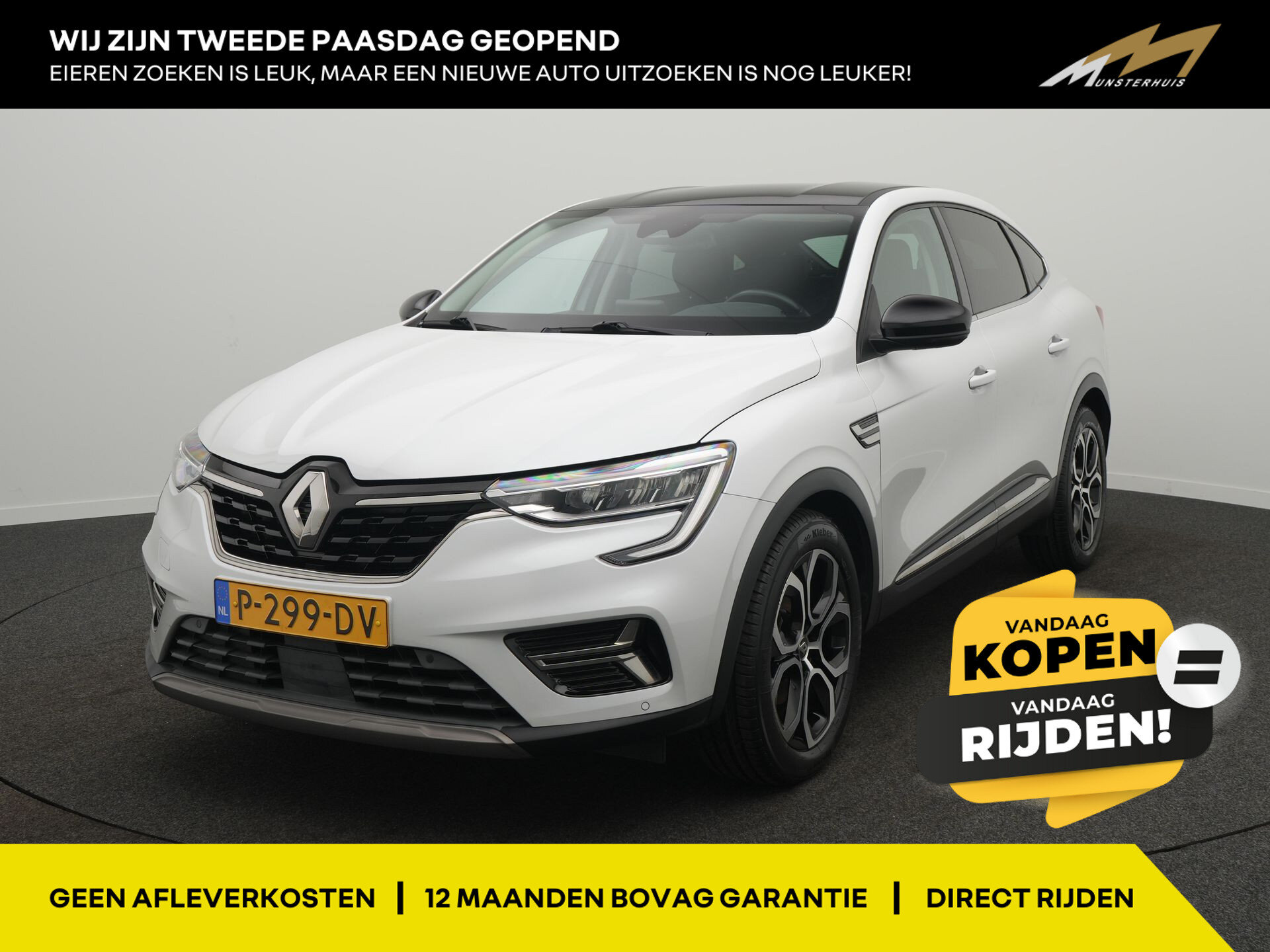 Renault Arkana 1.6 E-Tech Hybrid 145 Intens - Occasion Lease vanaf €449 p/m