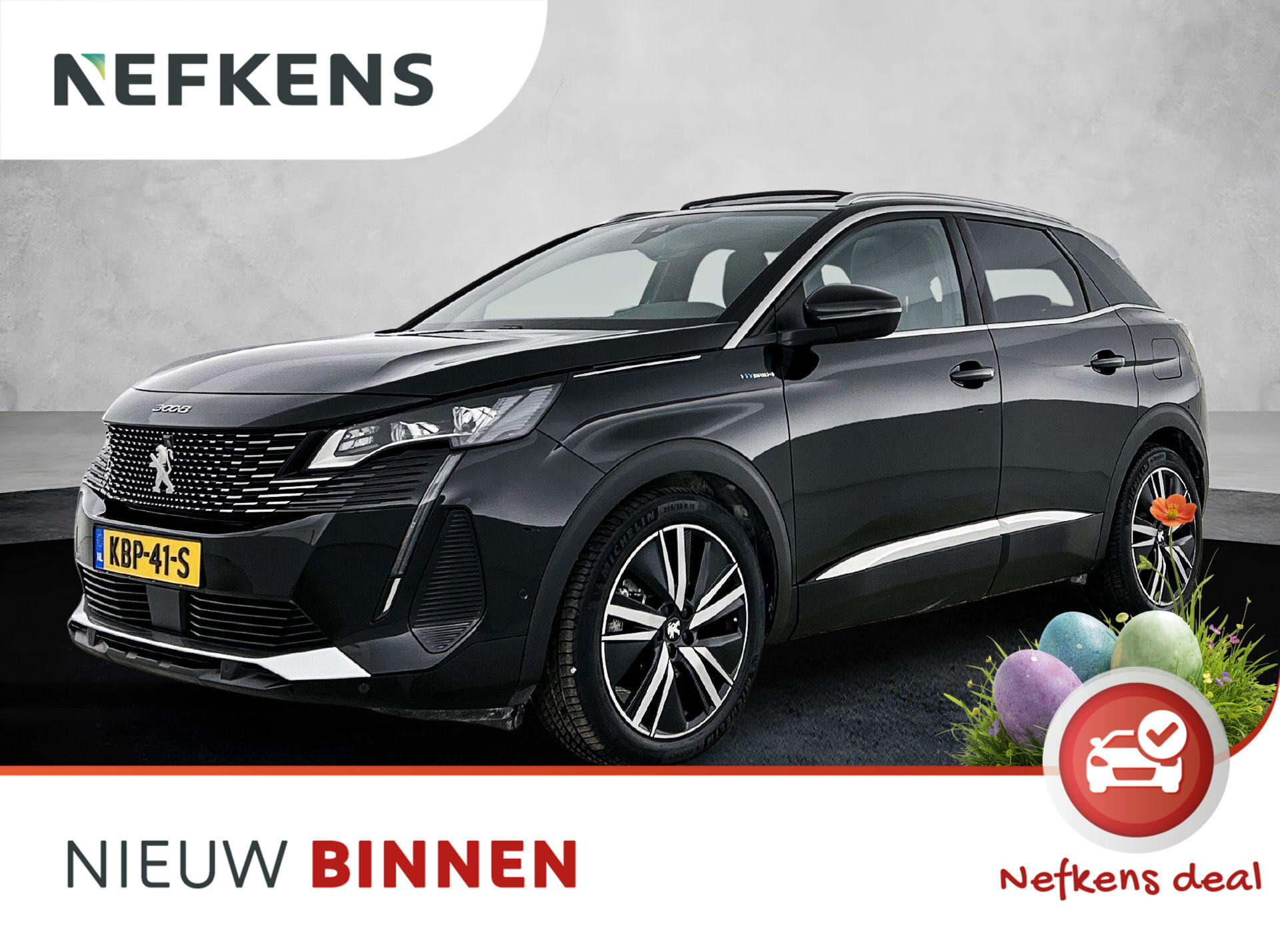 Peugeot 3008 1.6 HYbrid4 Blue Lease GT 300pk Automaat - Afbeelding 1