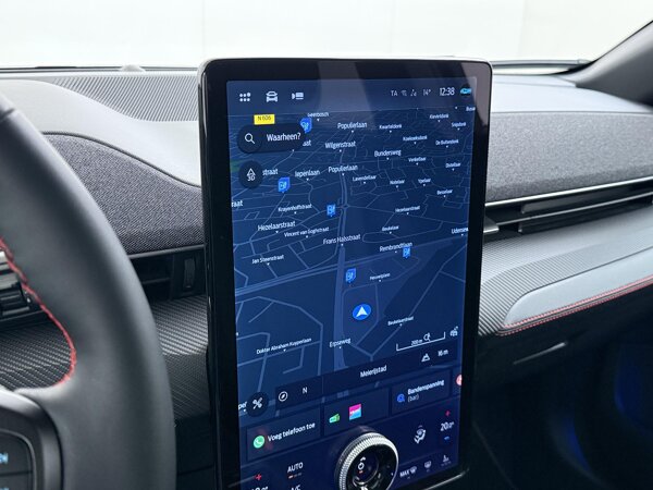 SYNC 4 touchscreen (15,5 inch) met EV reisplanner, Apple CarPlay en Android Auto
