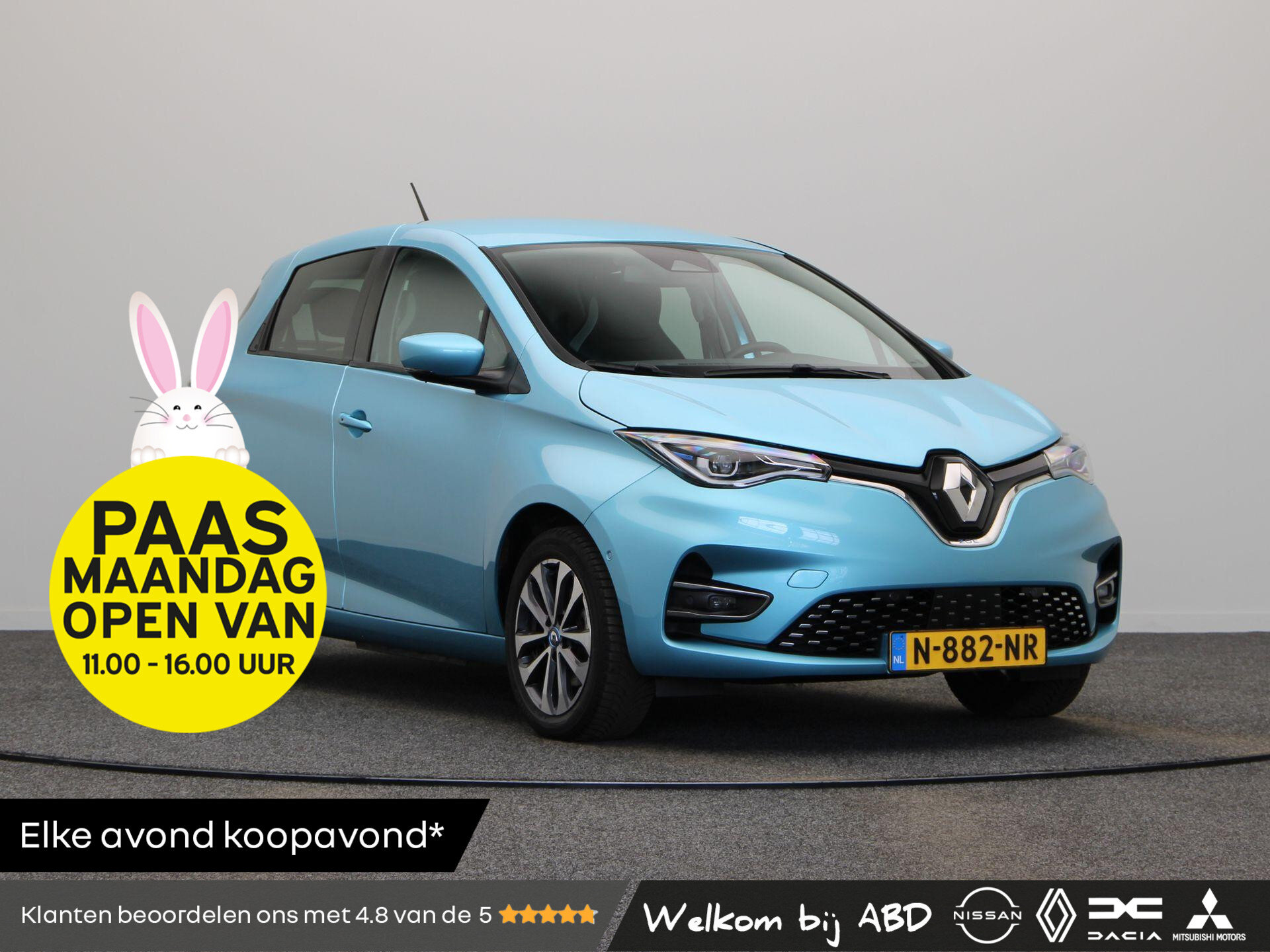 Renault ZOE R135 Intens 52 kWh (ex Accu)
