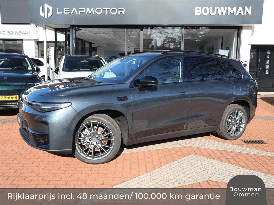 Leapmotor C10 EV ProMax 81,9 kWh 600pk AWD Design, Rijklaarprijs, NIEUW, Rijklaarprijs | Panoramadak | Camera 360 | Adaptieve Cruise Control - Afbeelding 1