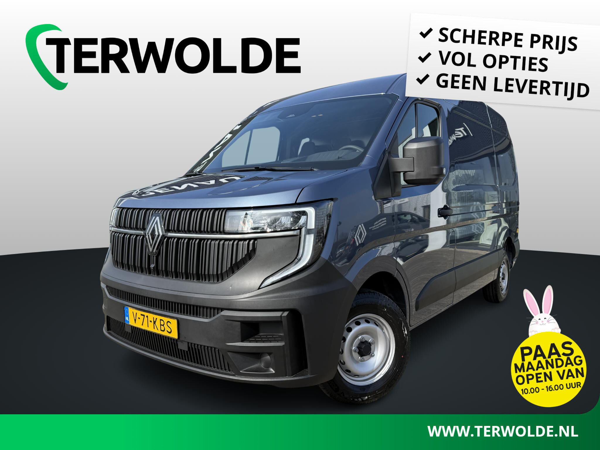 Renault Master GB L2H2 T35 dCi 130 E06e start