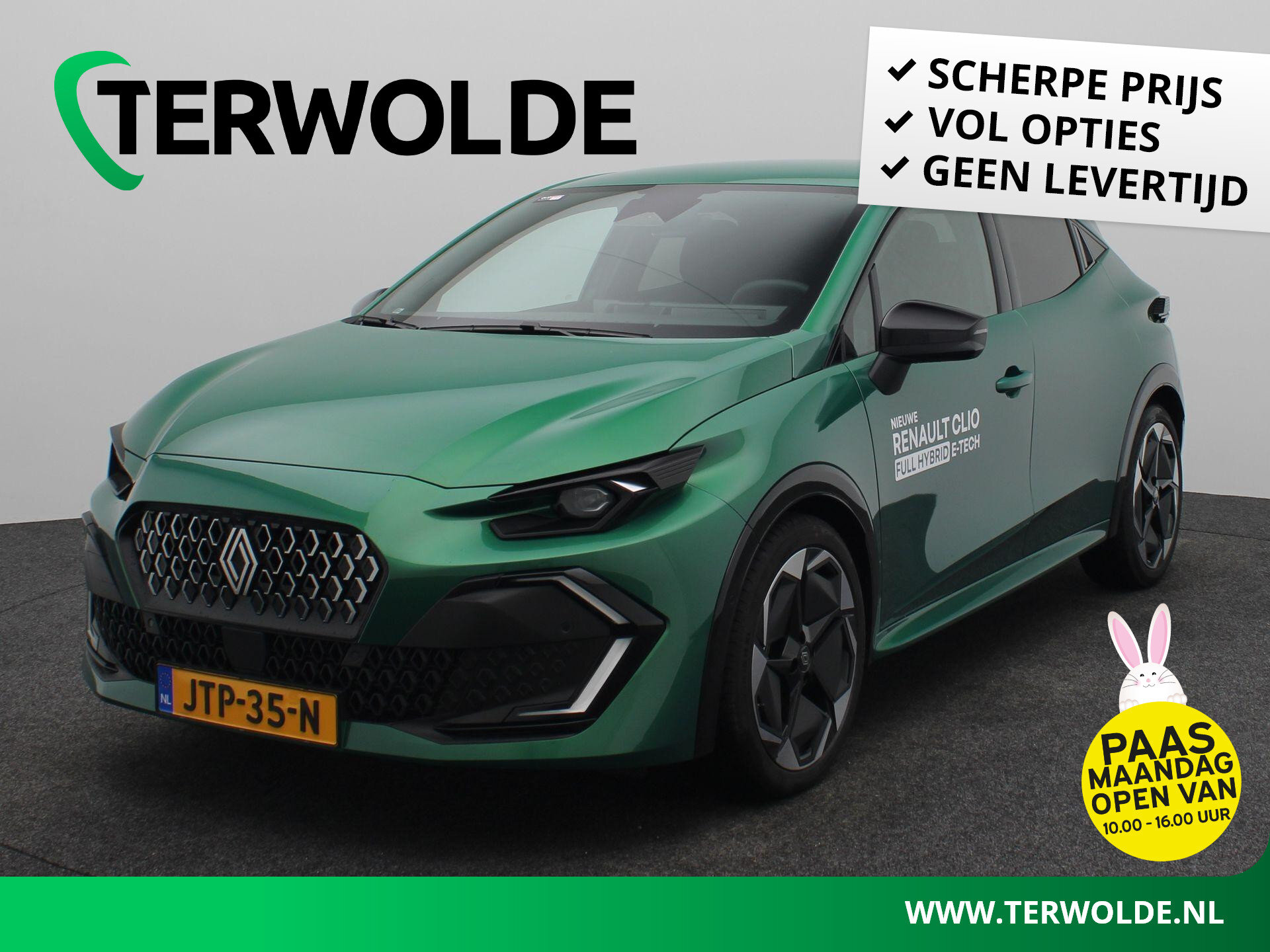 Renault Clio techno full hybrid E-Tech 160 pk