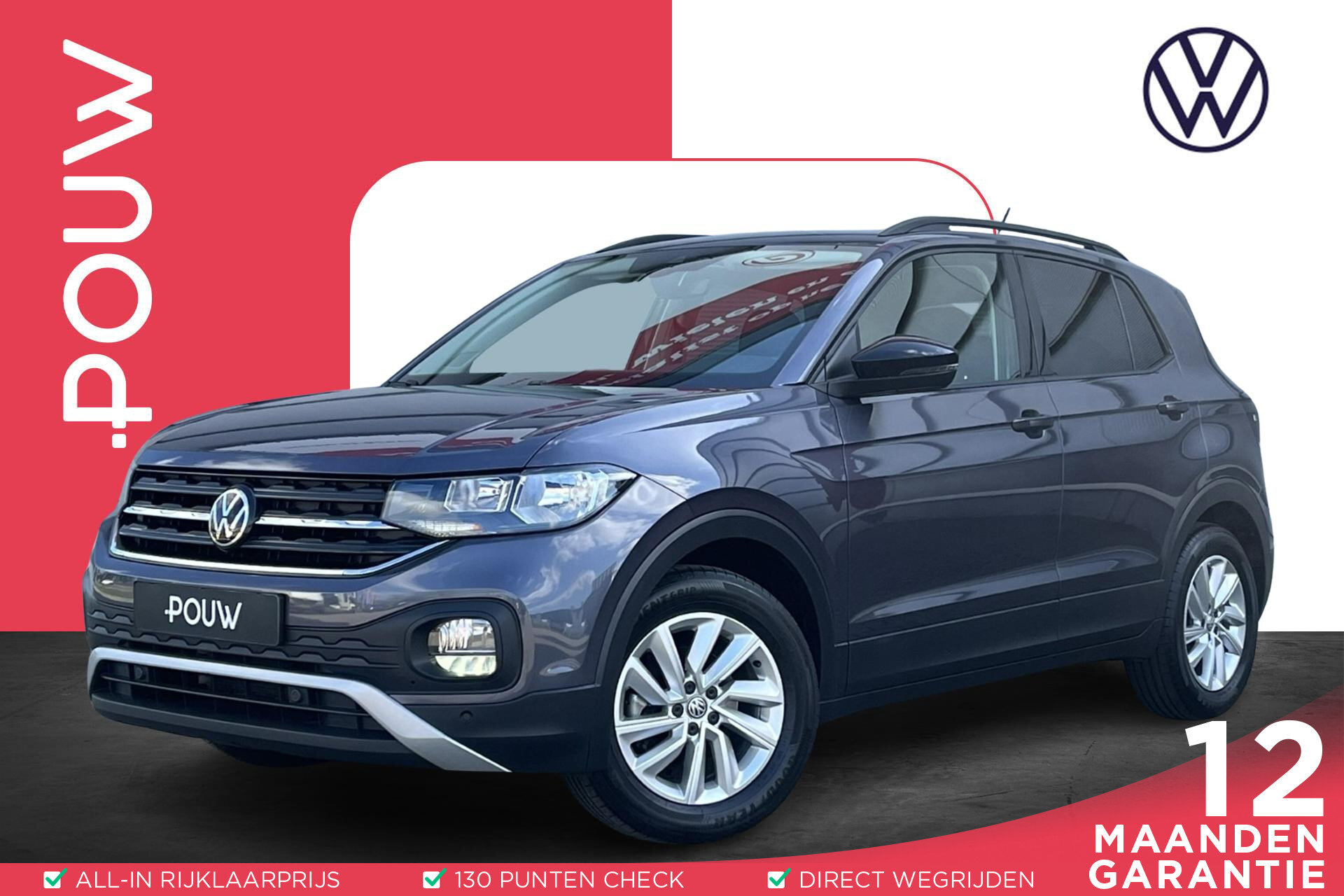 Volkswagen T-Cross 1.0 TSI 95pk Life