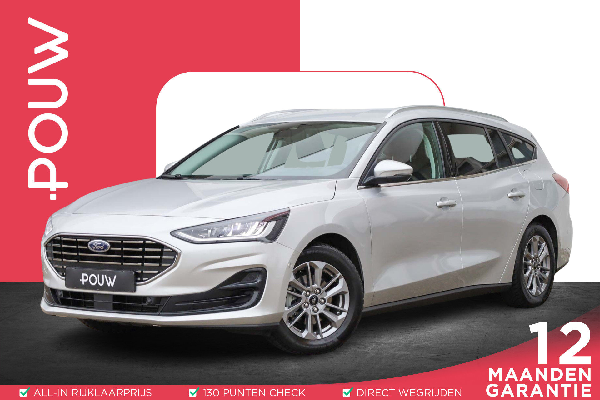 Ford Focus Wagon 1.0 EcoBoost 125pk Hybrid Titanium