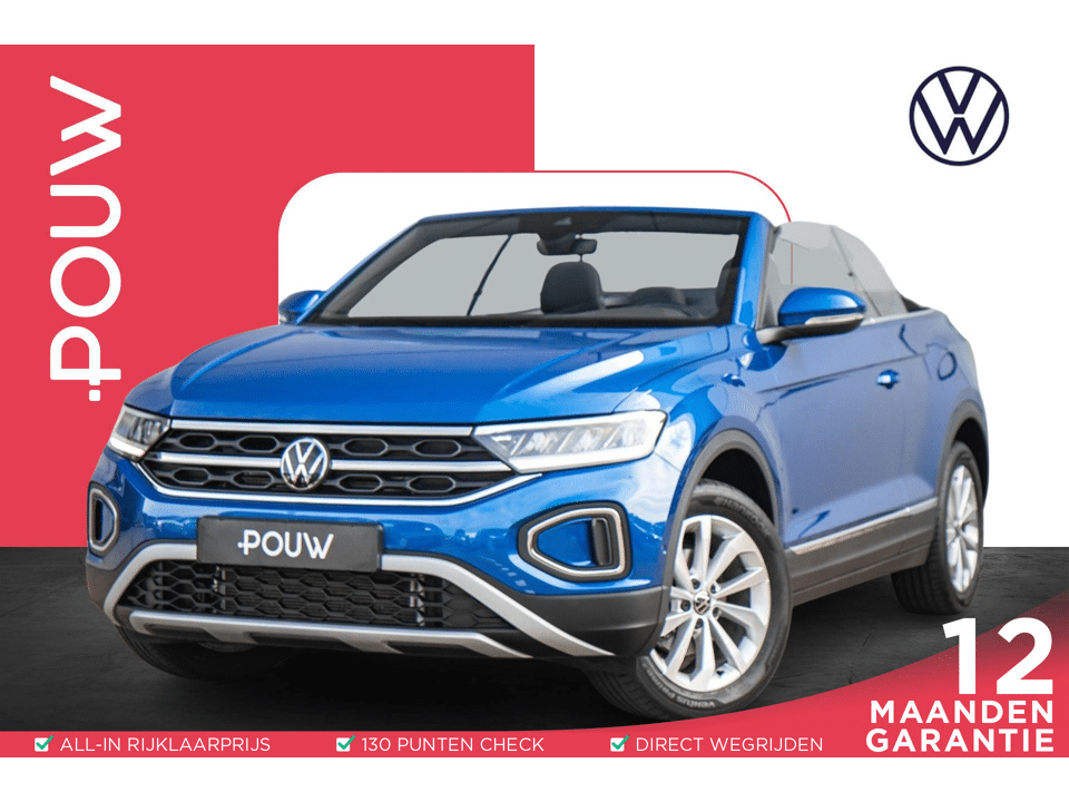 Volkswagen T-Roc Cabrio 1.5 TSI 150pk DSG Style - Afbeelding 1