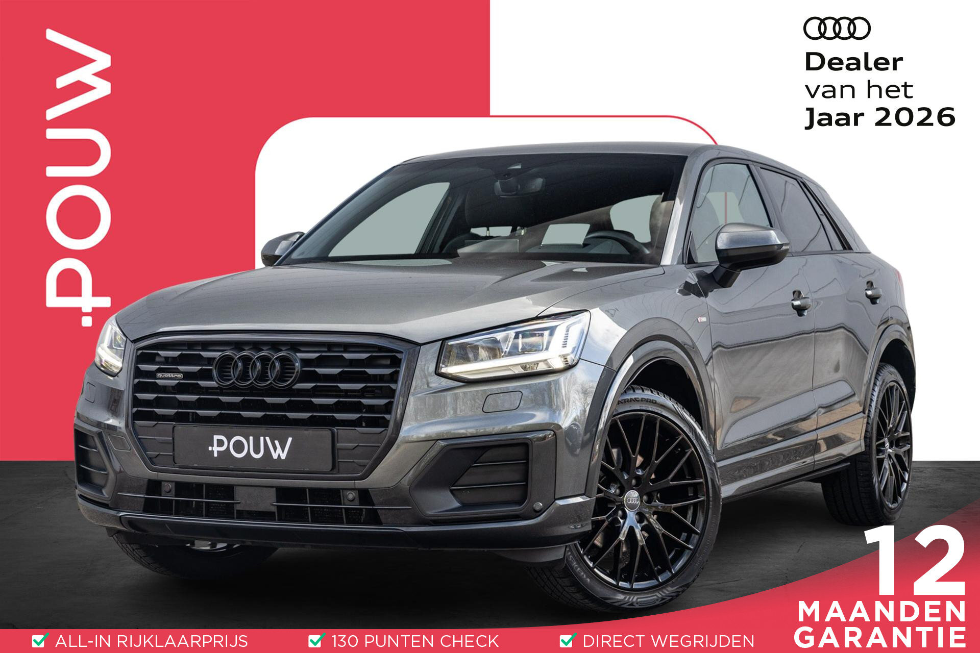 Audi Q2 2.0 TFSI 190pk S-tronic Quattro Sport Pro Line