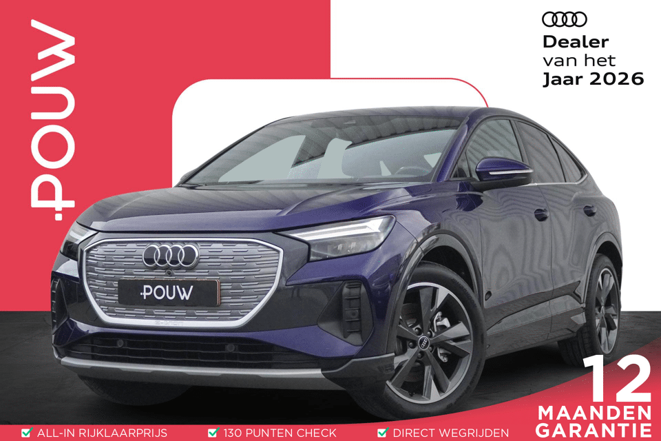 Audi Q4 Sportback e-tron 40 204pk Advanced Edition 77 kWh - Afbeelding 1