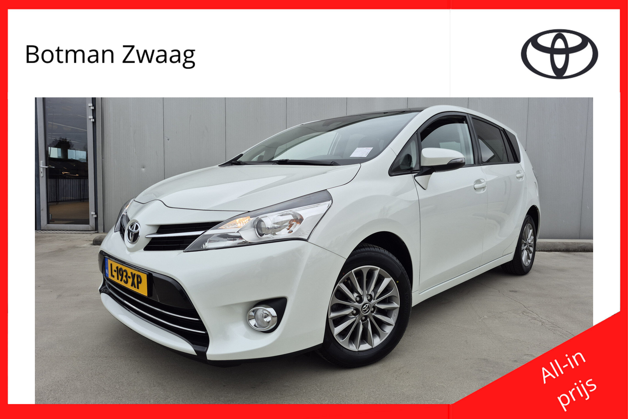 Toyota Verso 1.8 VVT-i SkyView Limited Edition