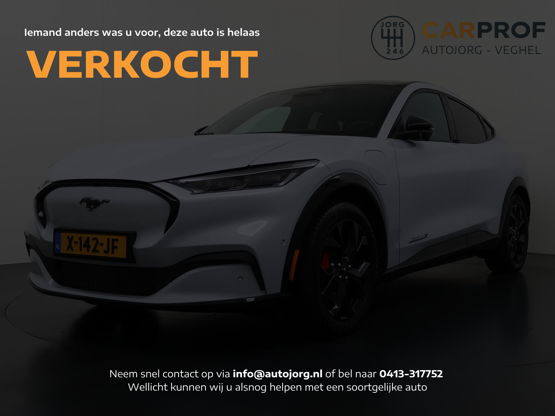 Ford Mustang Mach-E Extended Premium RWD 98 kWh