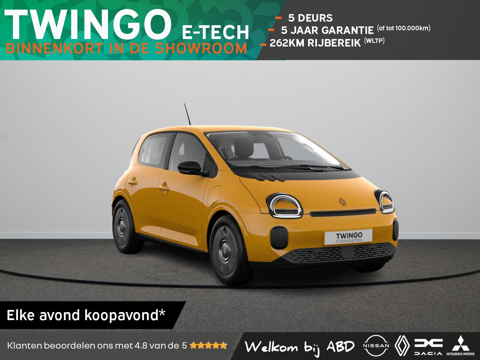 Renault Twingo Evolution Urban range