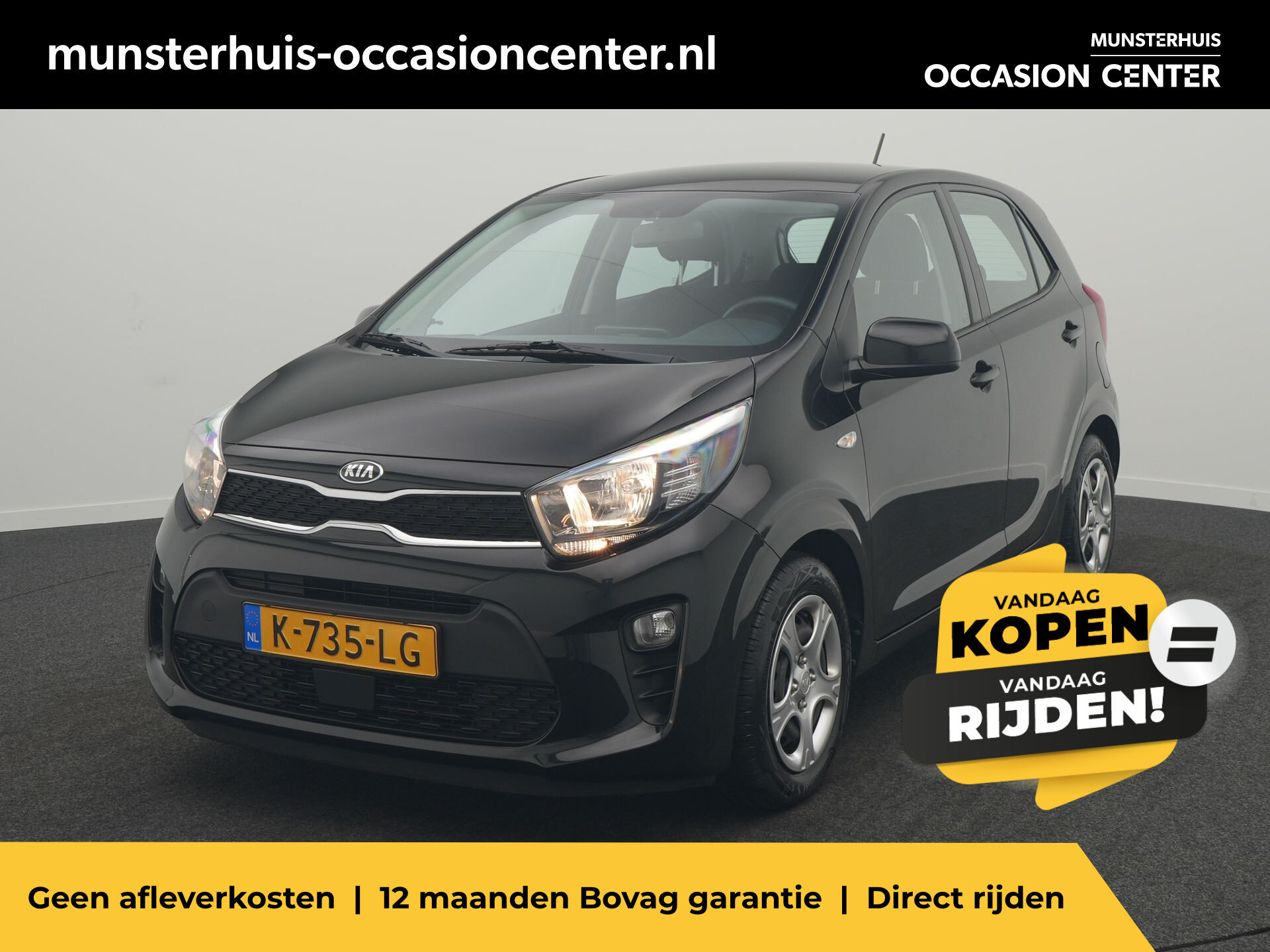 Kia Picanto 1.0 DPi ComfortLine - Occasion Lease Vanaf €399 p/m