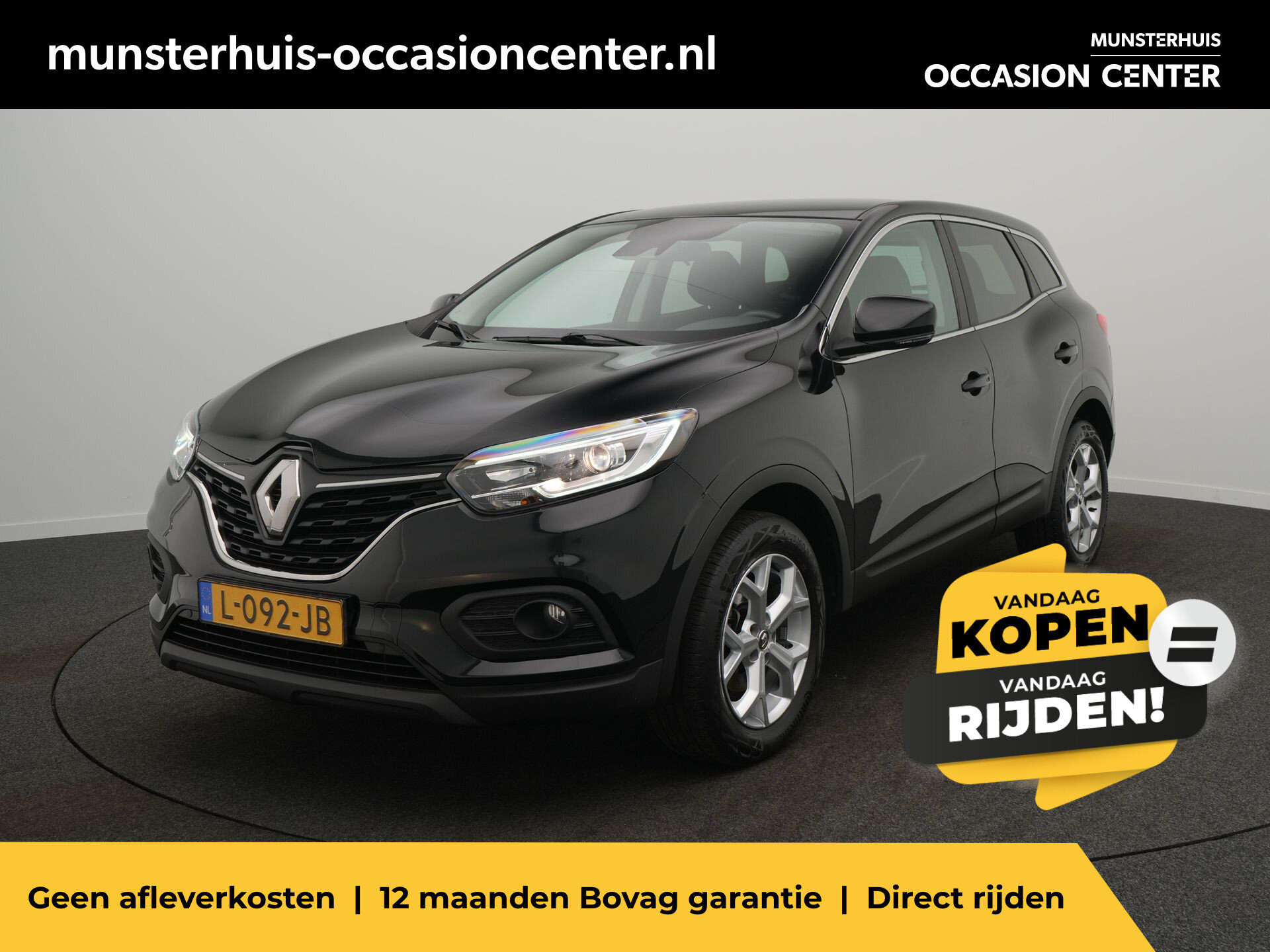 Renault Kadjar TCe 140 Zen - Occasion Lease vanaf €414 p/m