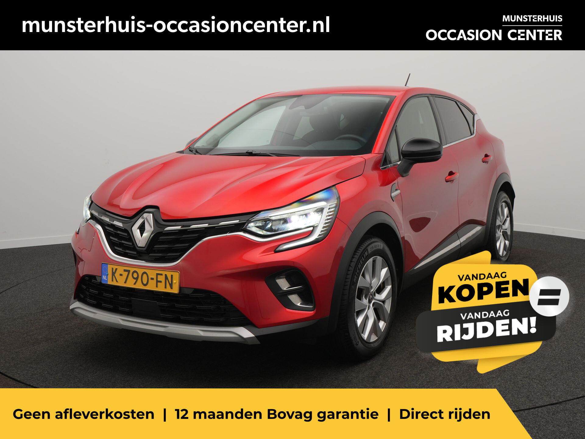 Renault Captur TCe 100 Intens - Occasion Lease vanaf €539 p/m