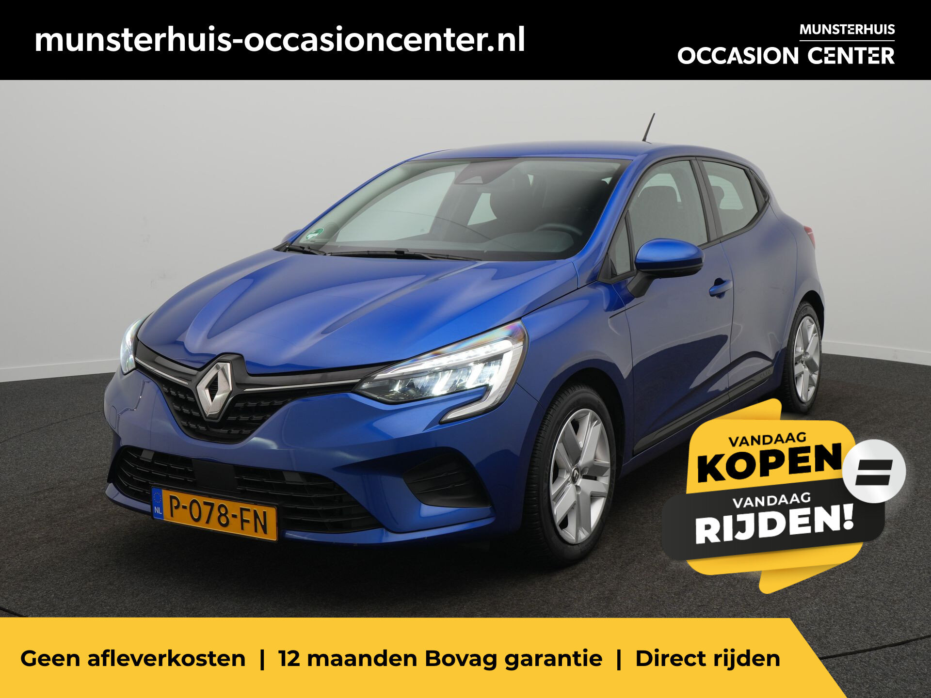 Renault Clio 1.6 E-Tech Hybrid 140 Zen - Occasion Lease vanaf €489 p/m