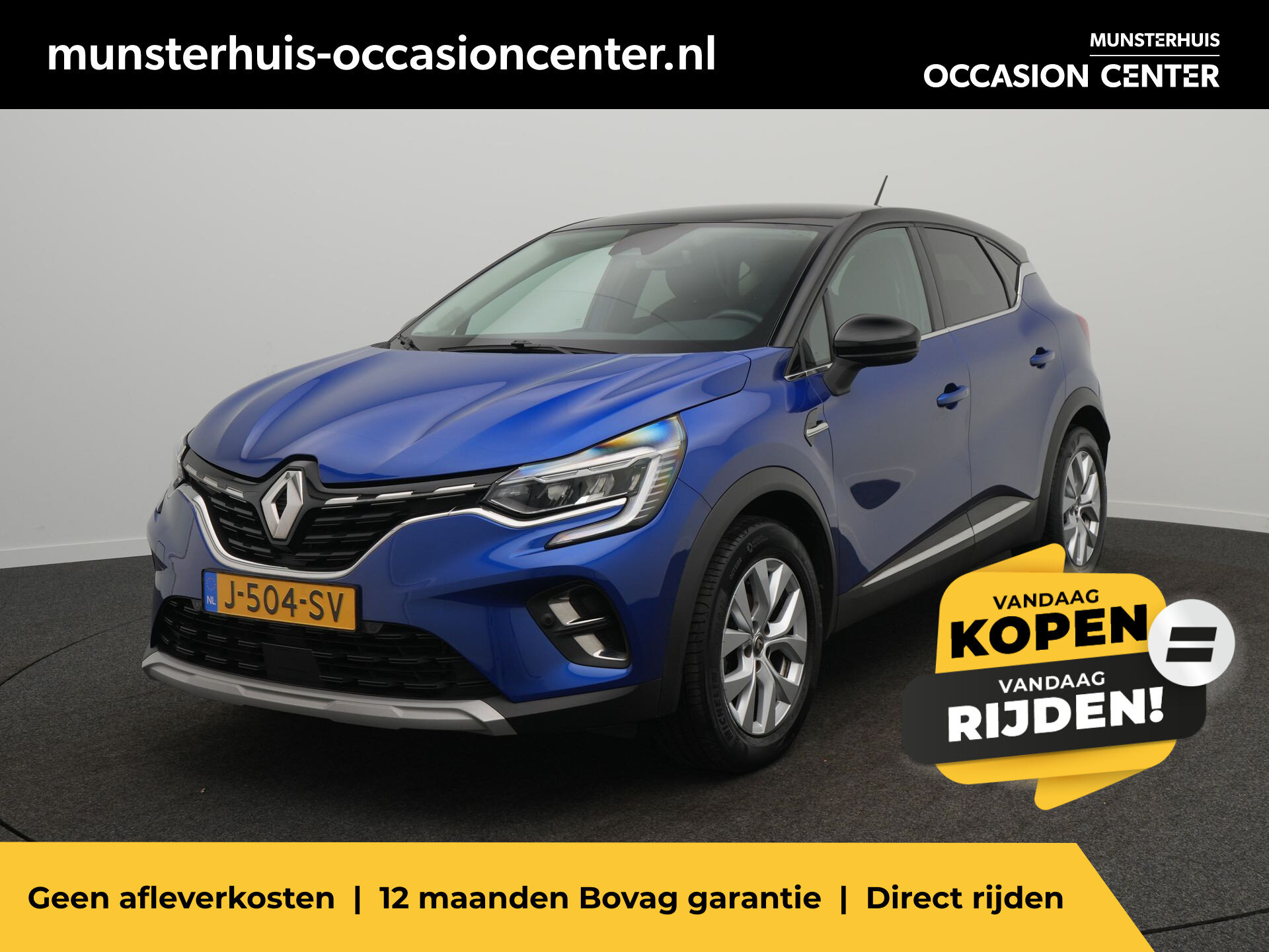 Renault Captur TCe 100 Intens - Occasion Lease vanaf €539 p/m