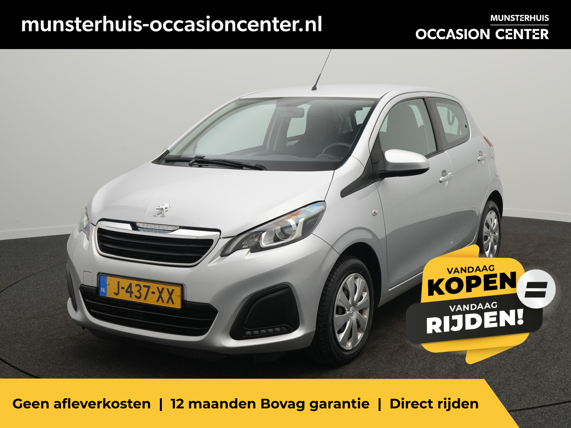 Peugeot 108 1.0 e-VTi Active - Occasion Lease vanaf €379 p/m