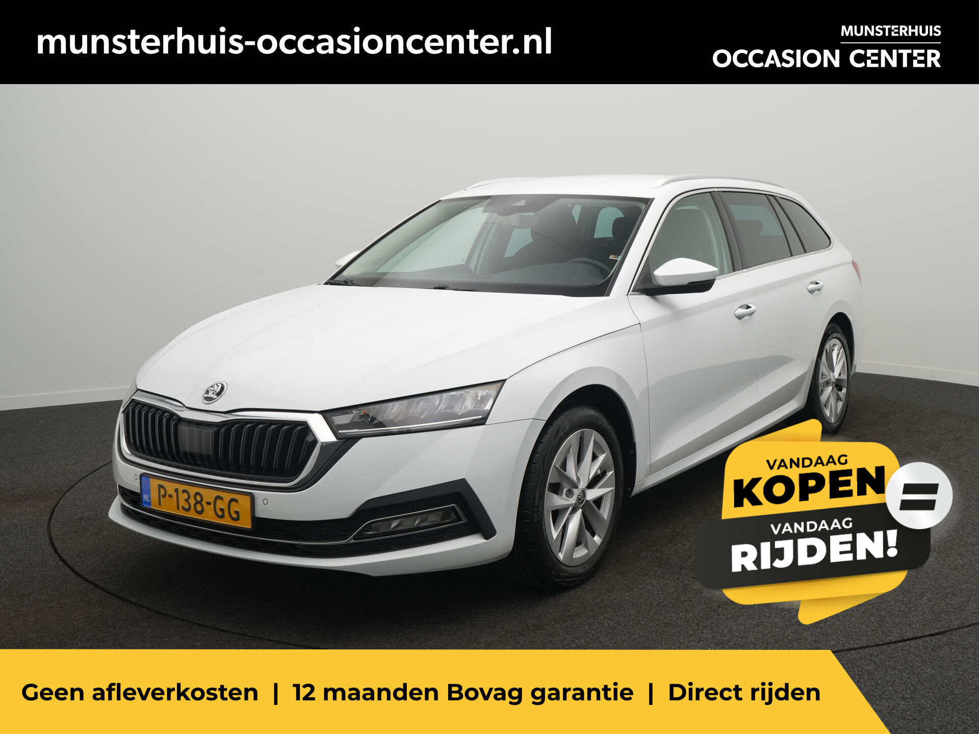Škoda Octavia Combi 1.0 TSI Business Edition - Occasion Lease vanaf €459 p/m