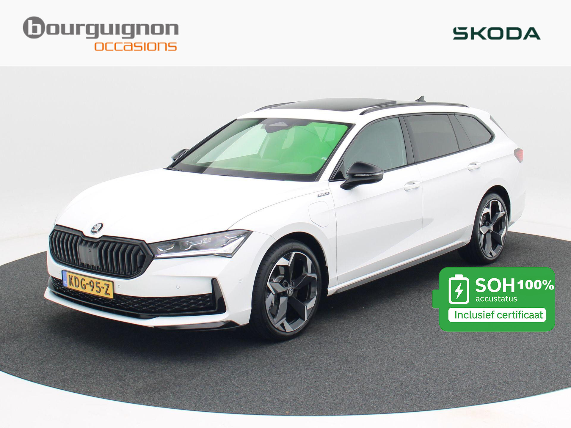 Skoda Superb 1.5 TSi 204 Pk PHEV Sportline Business