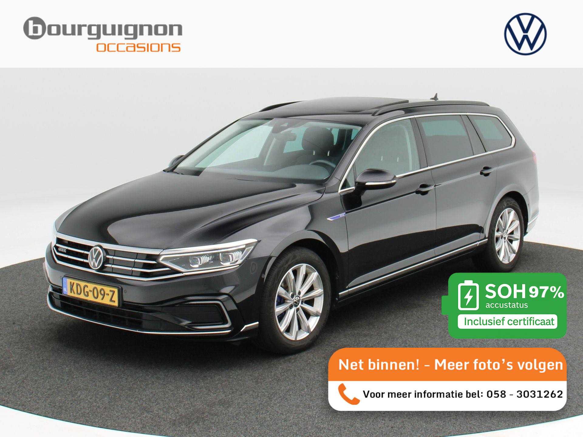 Volkswagen Passat 1.4 TSi 218 Pk PHEV GTE Business - Afbeelding 1