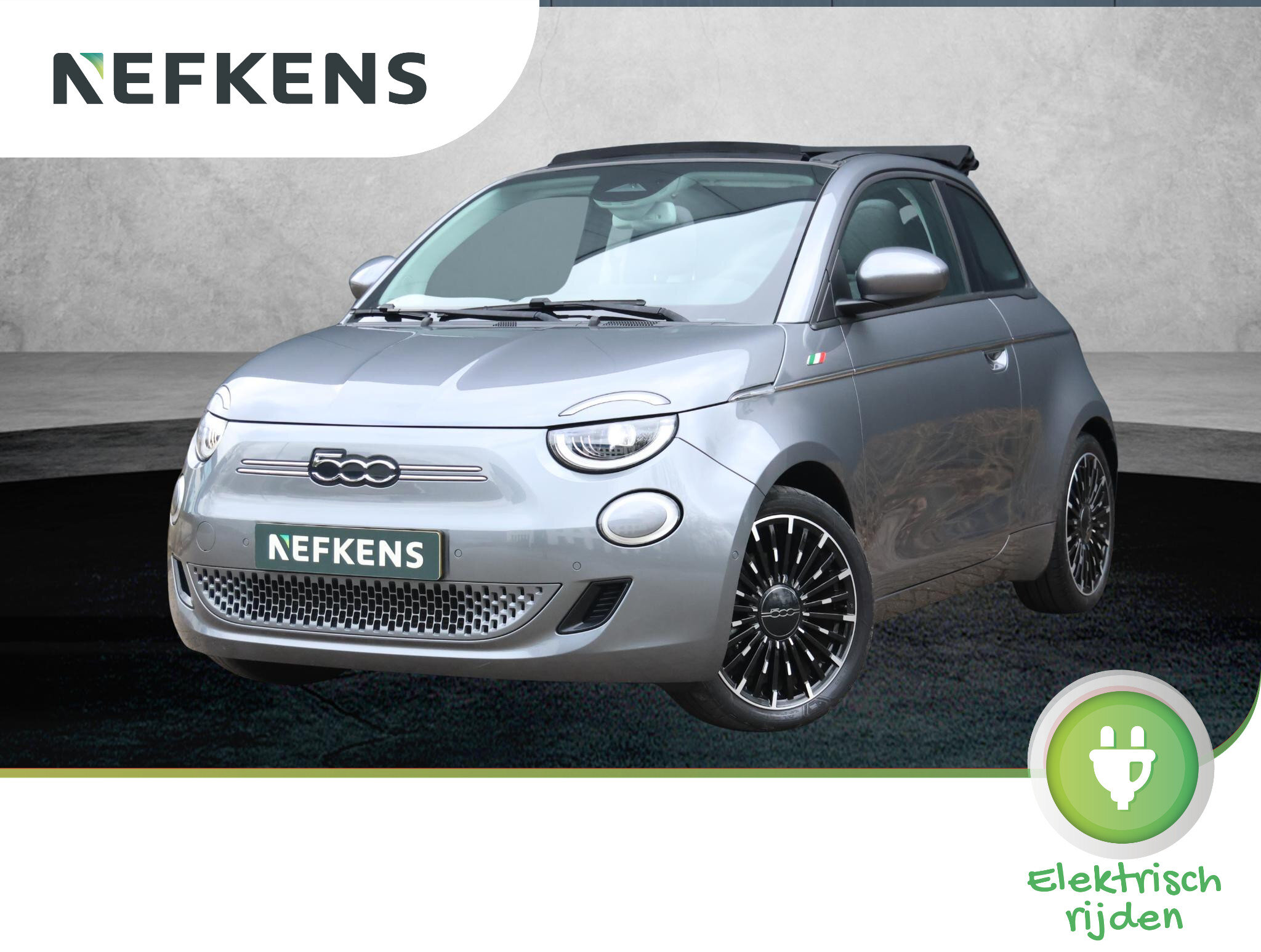 Fiat 500C Icon 42 kWh Cabrio
